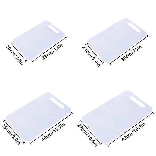 Plastic Cutting Board Small Size Chopping Board for Kitchen Food Prep Home Use - 43x27cm