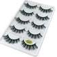 5 Pairs 3D Natural Thick False Fake Eyelashes Eye Lashes Mink Makeup Extension - G803