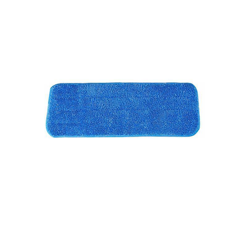 Replacement Microfiber Flat Mop Head Refill Floor Cleaning Pads Absorbent Cloths - Grey