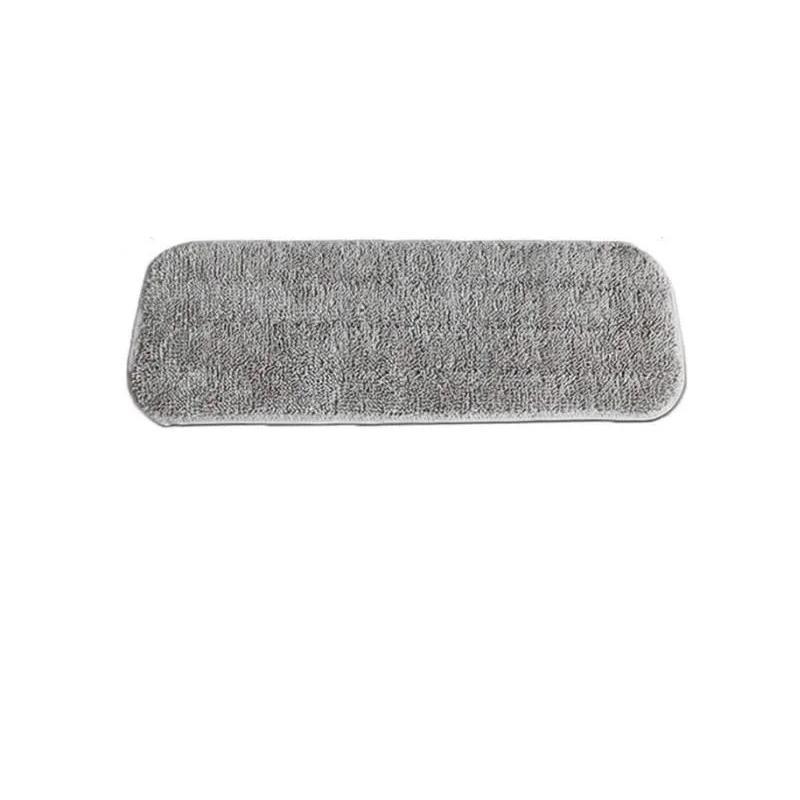 Replacement Microfiber Flat Mop Head Refill Floor Cleaning Pads Absorbent Cloths - Grey