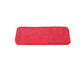 Replacement Microfiber Flat Mop Head Refill Floor Cleaning Pads Absorbent Cloths - Red