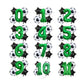 32 Inch Green Soccer Balloons 5 Pieces Set World Cup Birthday Party Decoration - 4