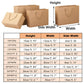 25pcs Paper Gift Bags Handbag Kraft Paper BagsParty Favors Wedding Packaging - 22x30x8cm