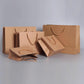 25pcs Paper Gift Bags Handbag Kraft Paper BagsParty Favors Wedding Packaging - 25x30x13.5cm