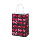 30x Valentines Day Love-Themed Tote Bag Elegant Kraft Paper Handbag Lightweight - Y166