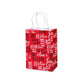 30x Valentines Day Love-Themed Tote Bag Elegant Kraft Paper Handbag Lightweight - Y173