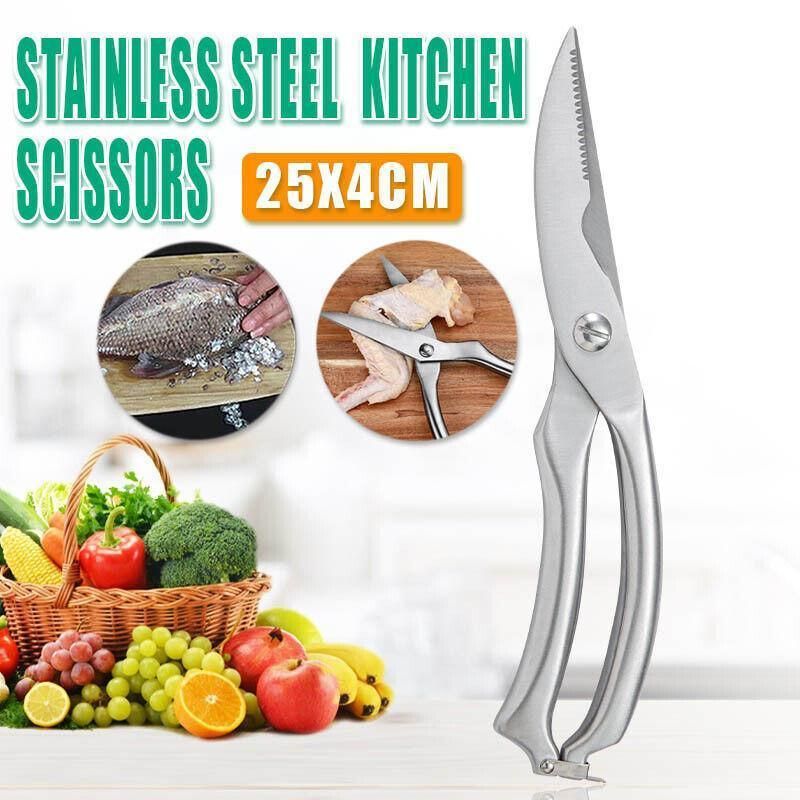 Knives Kitchen Shears Stainless Steel Poultry Fish Chicken Bone Kitchen Scissors