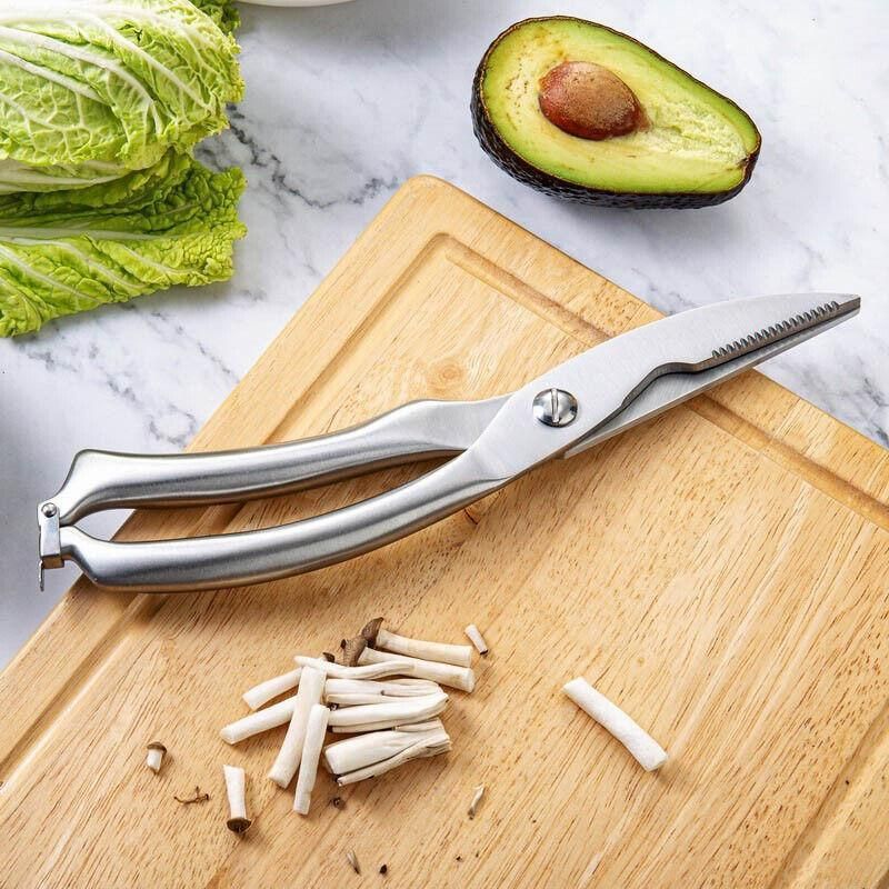 Knives Kitchen Shears Stainless Steel Poultry Fish Chicken Bone Kitchen Scissors