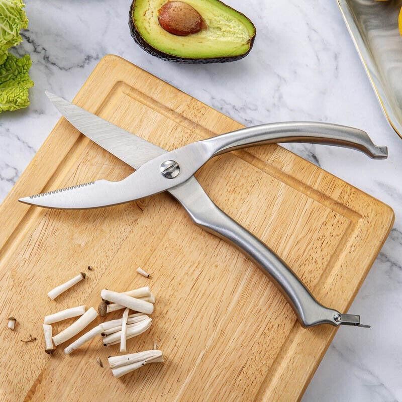Knives Kitchen Shears Stainless Steel Poultry Fish Chicken Bone Kitchen Scissors