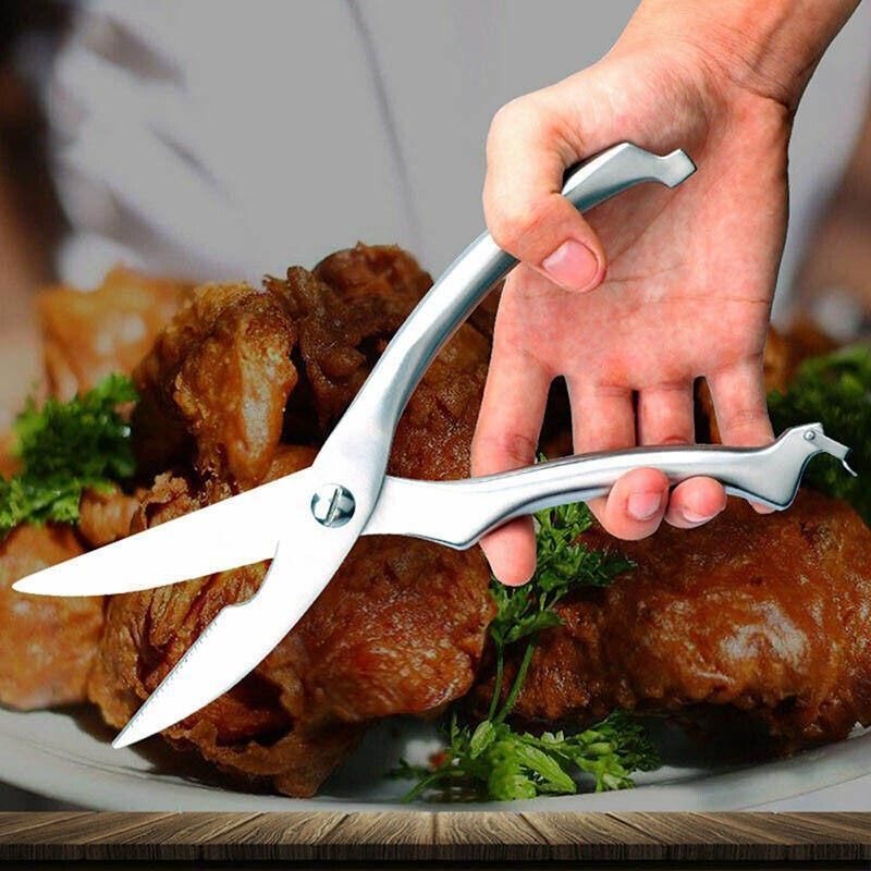Knives Kitchen Shears Stainless Steel Poultry Fish Chicken Bone Kitchen Scissors