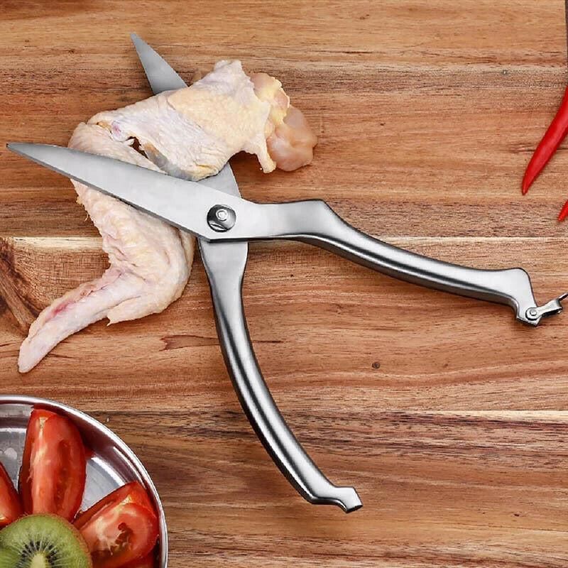 Knives Kitchen Shears Stainless Steel Poultry Fish Chicken Bone Kitchen Scissors
