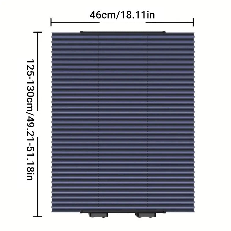 Retractable Folding Sunshade Car Curtain Blackout Window Shade Vehicle Sun Block