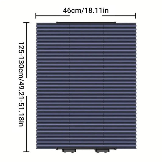 Retractable Folding Sunshade Car Curtain Blackout Window Shade Vehicle Sun Block