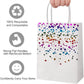 30PCS Kraft Paper Gift Bags Small Love Candy Bags Gold Foil Wedding Party Favors - White-Rose Gold Foil