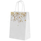 30PCS Kraft Paper Gift Bags Small Love Candy Bags Gold Foil Wedding Party Favors - Black-Gold Foil