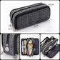 Zipper Pencil Case Large Capacity Storage Bag School Stationery Makeup Organizer - Green