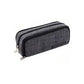 Zipper Pencil Case Large Capacity Storage Bag School Stationery Makeup Organizer - Green