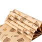 100pcs Sandwich Wrappers Oil Blotting Coated Paper Air Fryer Baking Parchment - Lemon Bear