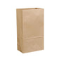 500PCS Kraft Food Paper Bags Brown Flat Bottom Lunch Bags Party Favour Bag - 500PCS-25*14*33CM