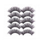 5 Pairs 3D Thick Mink Fake False Eyelashes Natural Long Wispy Makeup Lashes Au - 3D-55