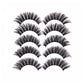 5 Pairs 3D Thick Mink Fake False Eyelashes Natural Long Wispy Makeup Lashes Au - 3D-55