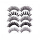 5 Pairs 3D Thick Mink Fake False Eyelashes Natural Long Wispy Makeup Lashes Au - 3D-55