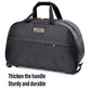 Wheeled Travel Duffle Trolley Bag Carry On Rolling Luggage Suitcase Tote Durable - Brown-20in
