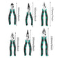 Labor-Saving Multi-Functional Tiger Pliers Flat Needle-Nose Diagonal Wire Pliers - Wire cutters-8inch