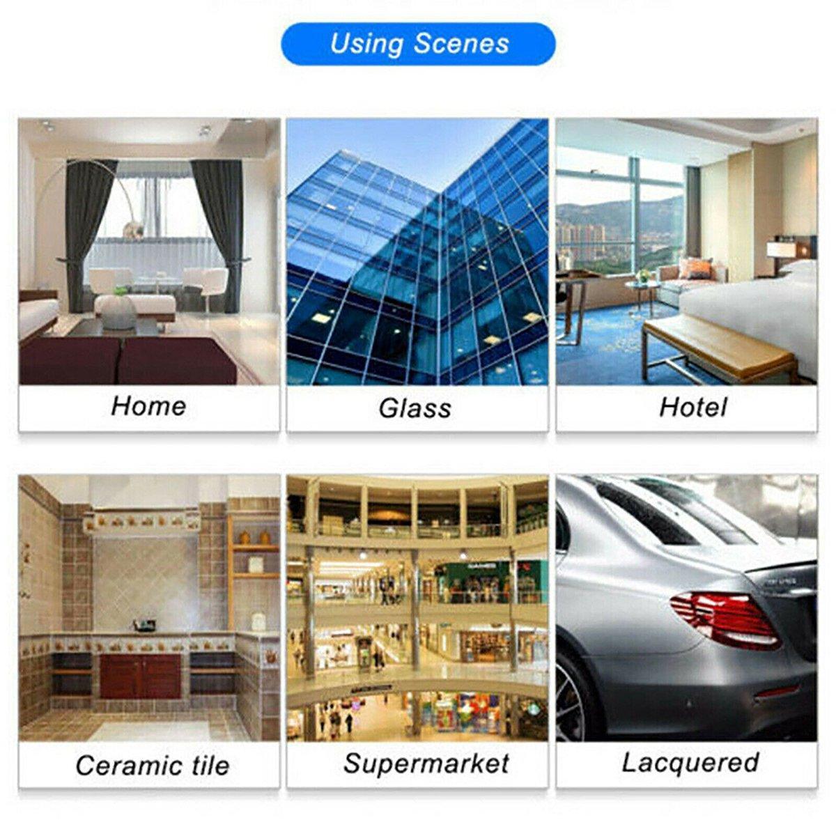 Household Wiper Bathroom Scraper Cleaning Tool for Glass and Floor Cleaning - 45CM
