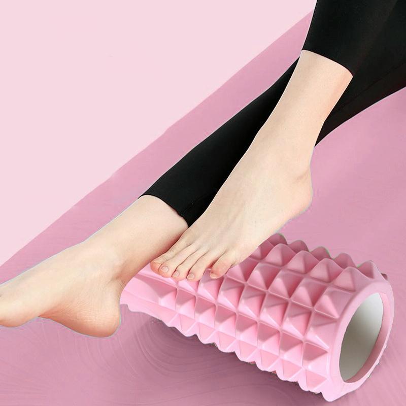 3-In-1 Eva Foam Roller Set 33Cm Length Black Crescent