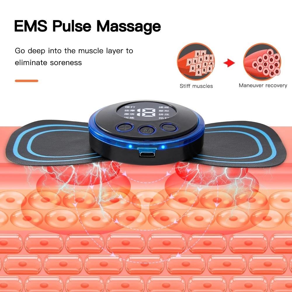 2-In-1 Remote Upgrade Jack For Sc-195B Mini Cervical Massage Stickers Ems Pulse Meridian Therapy Instrument - 2-In-1 Upgrade Jack