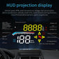 Car Hud Head Up Display Gps Speed Meter Obd2 Diagnostic Tool