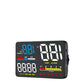 5 Inch Obd2 Head Up Display Car Speed Revolving Speed Water Temp Battery Voltage