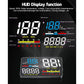 5 Inch Obd2 Head Up Display Car Speed Revolving Speed Water Temp Battery Voltage