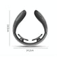 Remote Heating Neck Massager With Electromagnetic Pulse And Heat