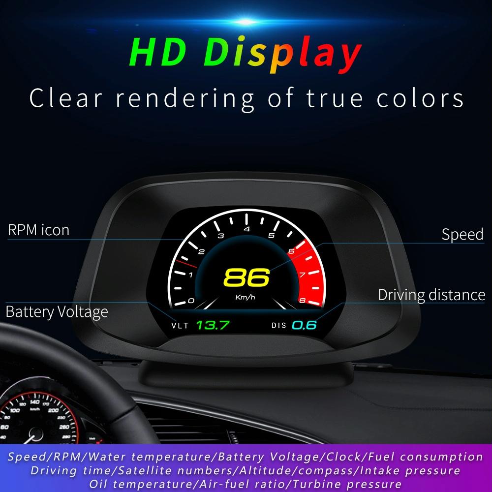 Car Hud Head Up Display Gps Speed Meter Obd2 Fault Code Eliminator