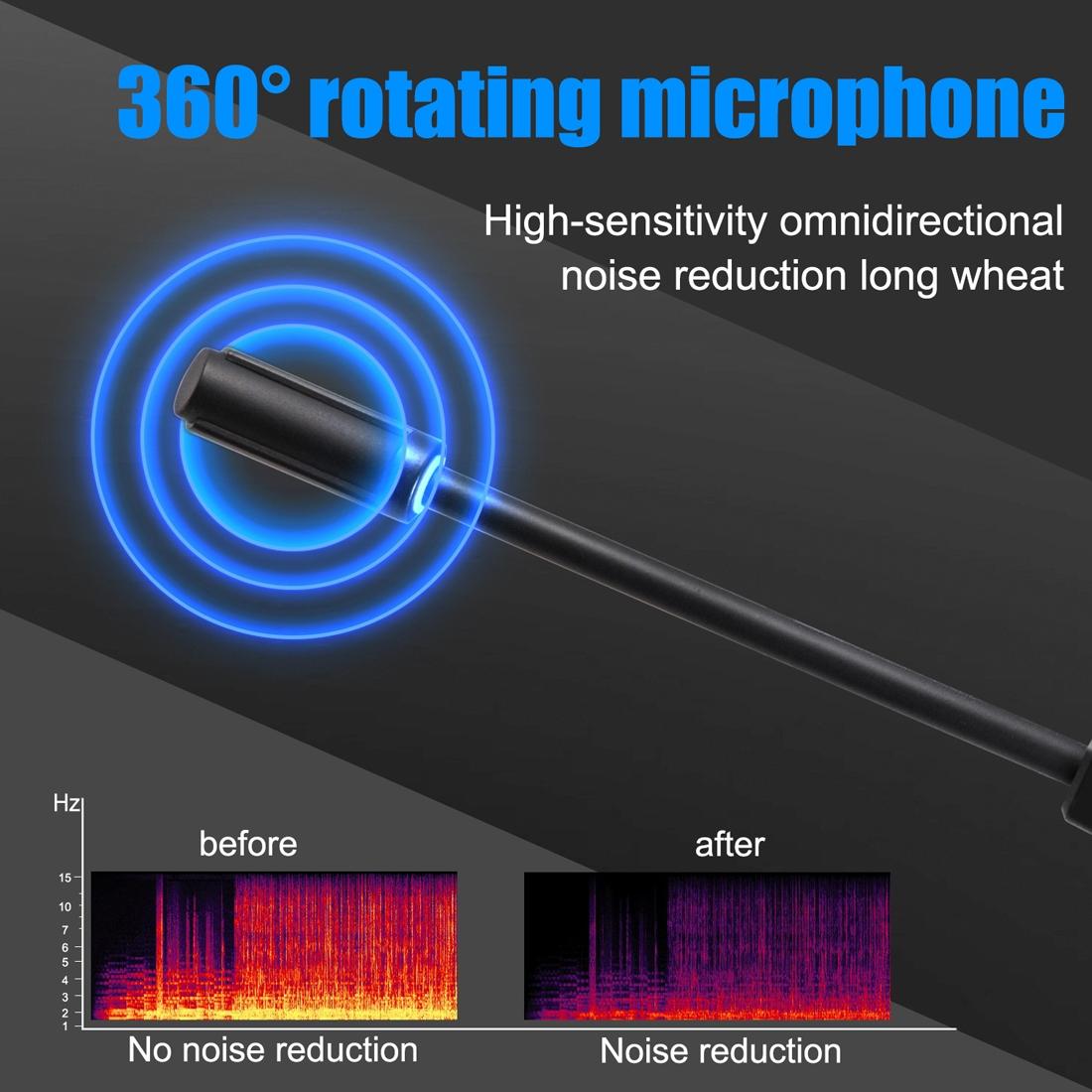 Surround Gaming Headset With Mic & Rgb Lights