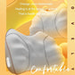Portable Lumbar And Neck Massager For Car Gray Charging Model - Wired Model Yellow