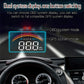 Car Obd2 + Gps Head Up Display Speed & Temperature Alarm