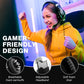 Pro Gaming Headset With Mic 2.1M Cable - Black