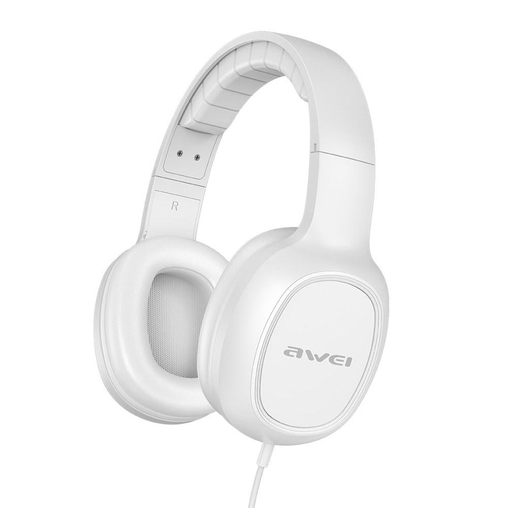 3.5Mm Stereo Wired Headset For Awei Gm-6 - Black