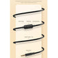 3.5Mm Stereo Wired Headset For Awei Gm-6 - Black