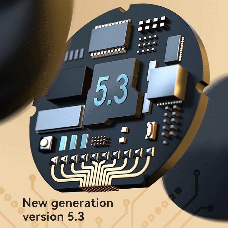 Mini Invisible Bluetooth Earphone - Single Ear Stereo Wireless - Black