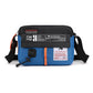 Waterproof Nylon Shoulder Bag For Men Outdoor Sports Leisure Gear - Dark Blue