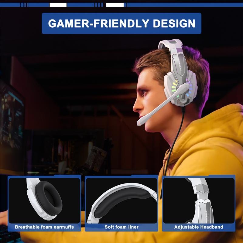 2.1M Gaming Headset With Mic Kotion Each G9000 Plus - Black