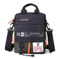 Waterproof Men Crossbody Bag Outdoor Cloth Sling For Hands Free Convenience - Dark Blue