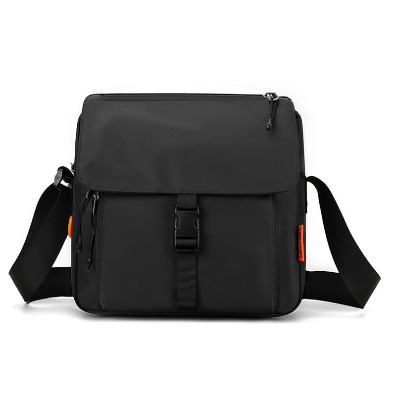 Waterproof Unisex Crossbody Bag For Couples - Black
