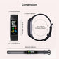Waterproof C80 Fitness Tracker - Ip67 - White