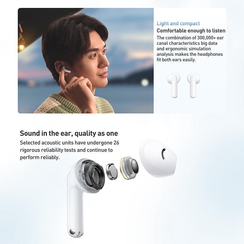 Wireless Bluetooth Earphones 5.3 - Se 2 - White