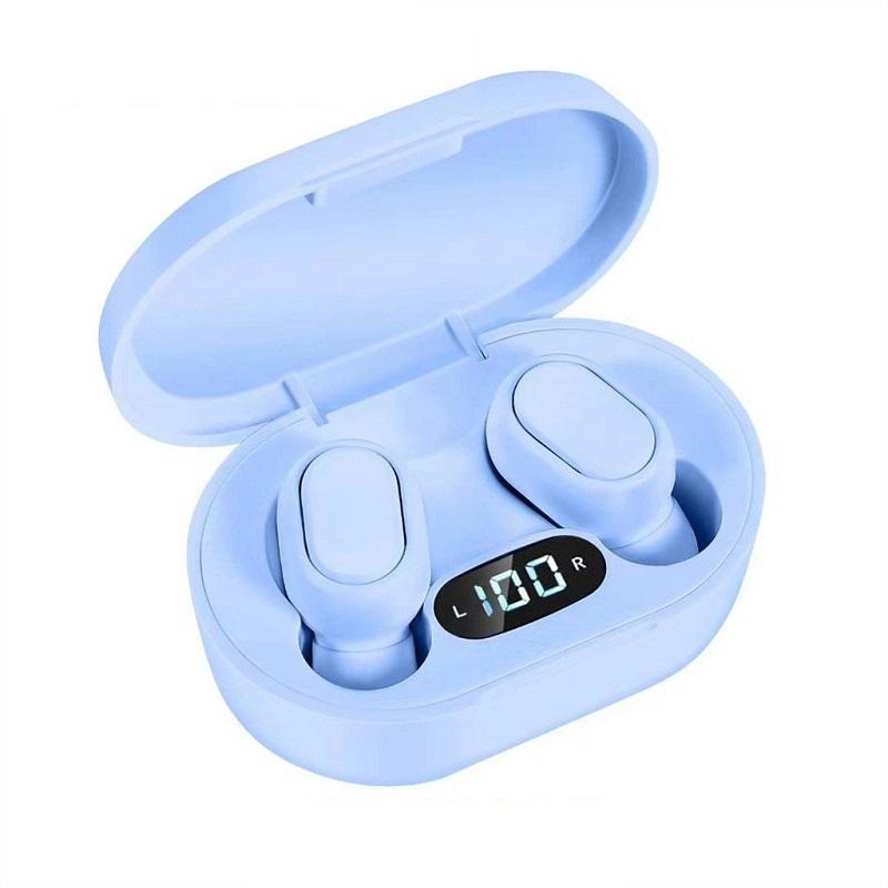 Waterproof Tws Bluetooth 5.0 In-ear Headphones for Sports - Black